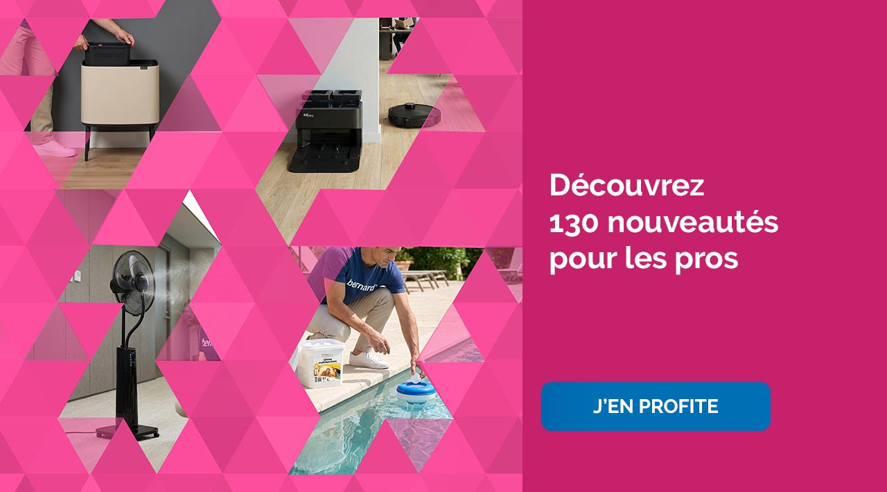 Découvrez 130 nouveautés pour les pros