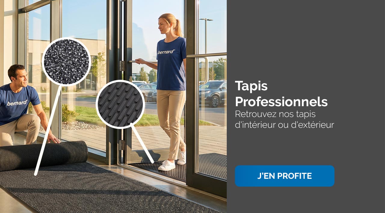 Tapis Professionnels : retrouvez nos tapis d'intérieur ou d'extérieur