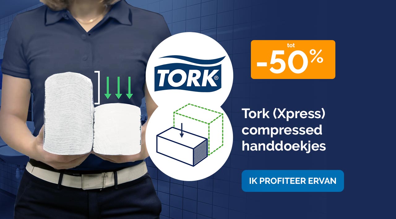 Tork (Xpress) compressed handdoekjes