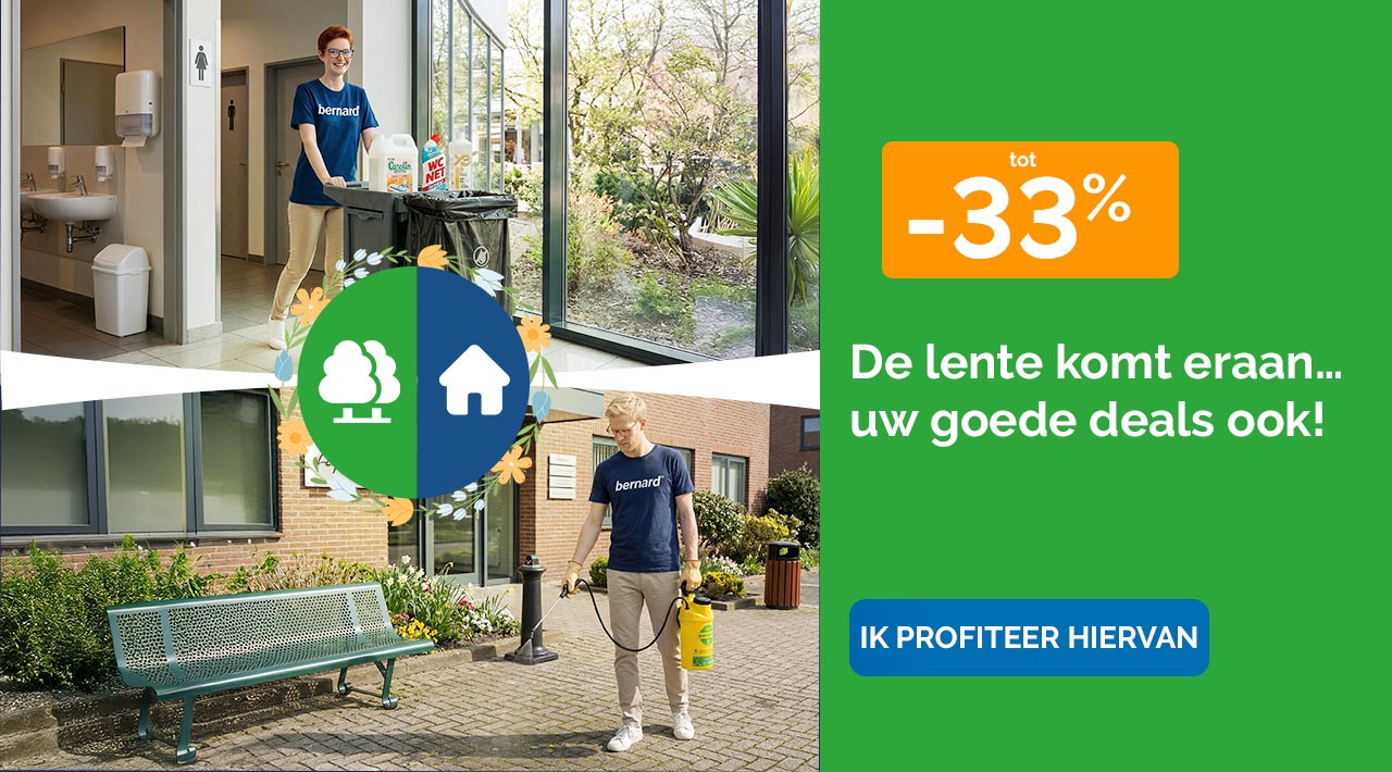 De lente komt eraan… uw goede deals ook!