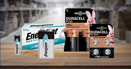 Energizer of Duracell: het antwoord op uw professionele noden.