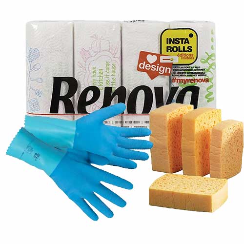 Essuyage et gants de travail